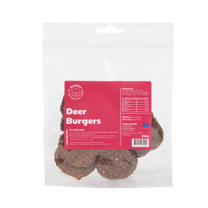BUDDY Deer Burgers 100g