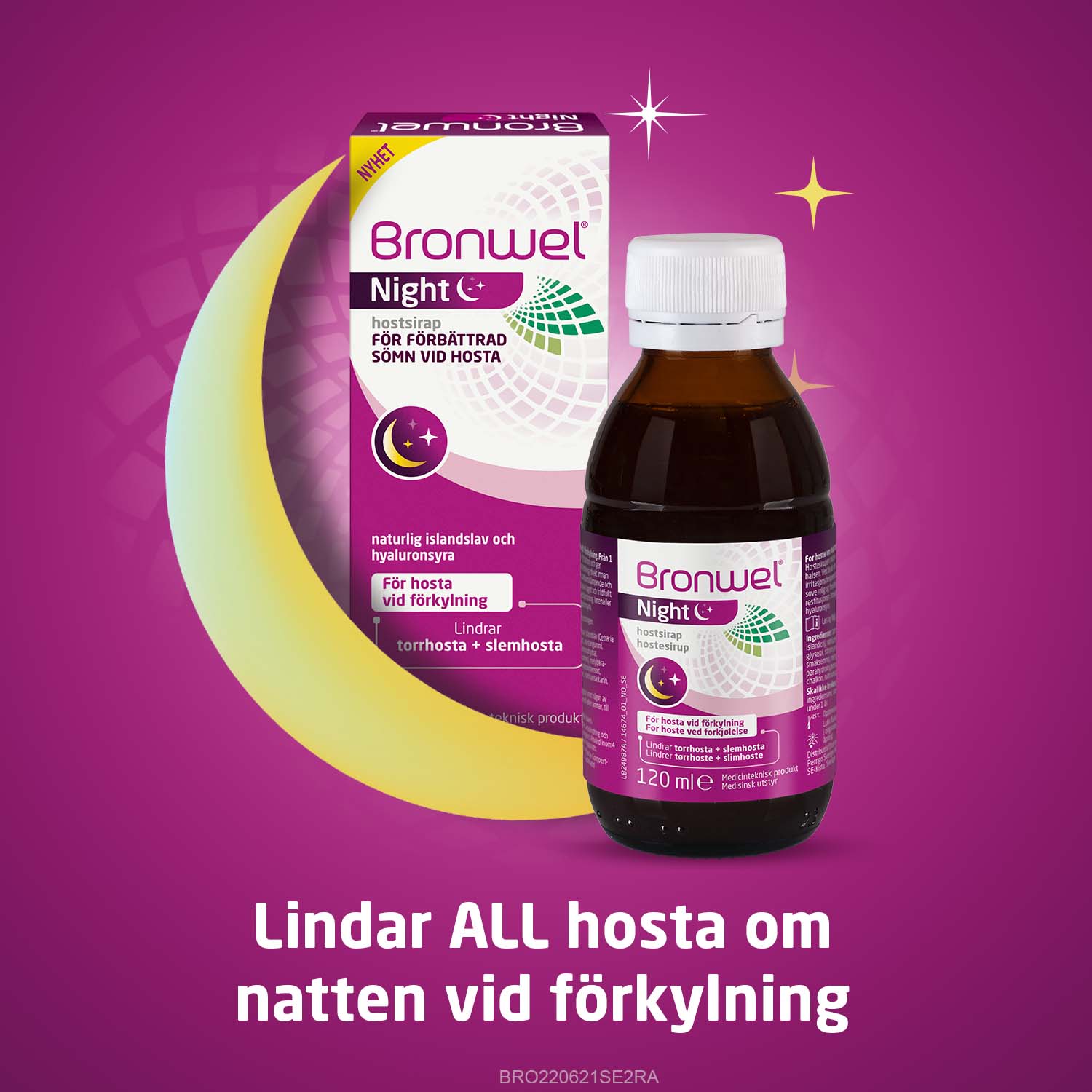 Bronwel Night Hostsirap 120 ml