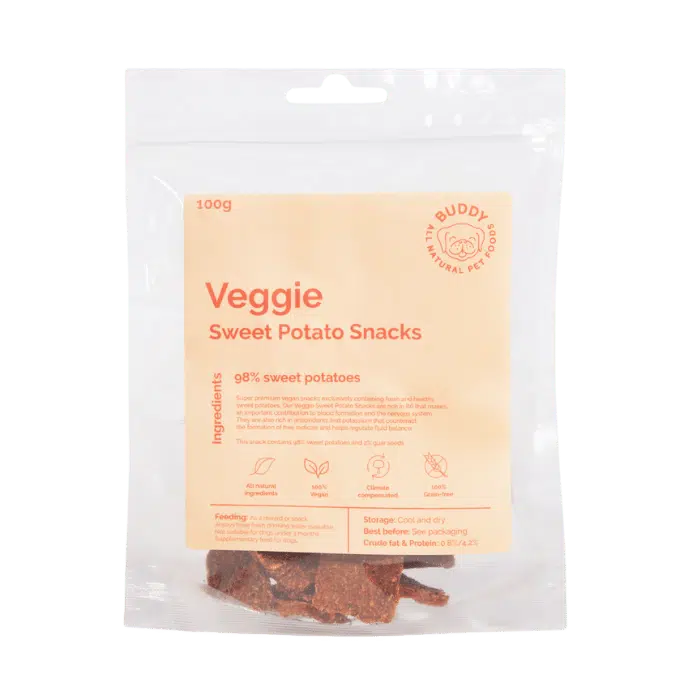 BUDDY Veggie Sweet Potato Snacks 100g