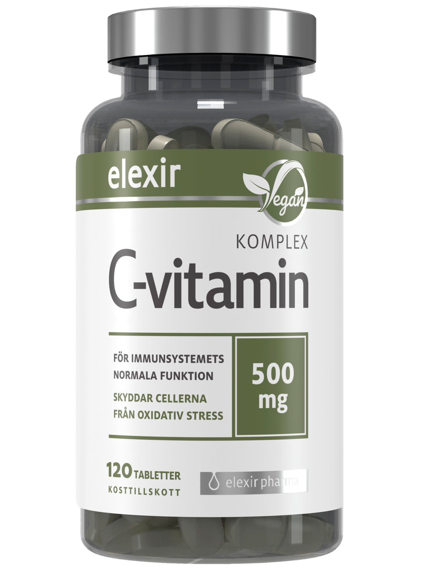 Elexir Kosttillskott C-vitamin 120 tabletter