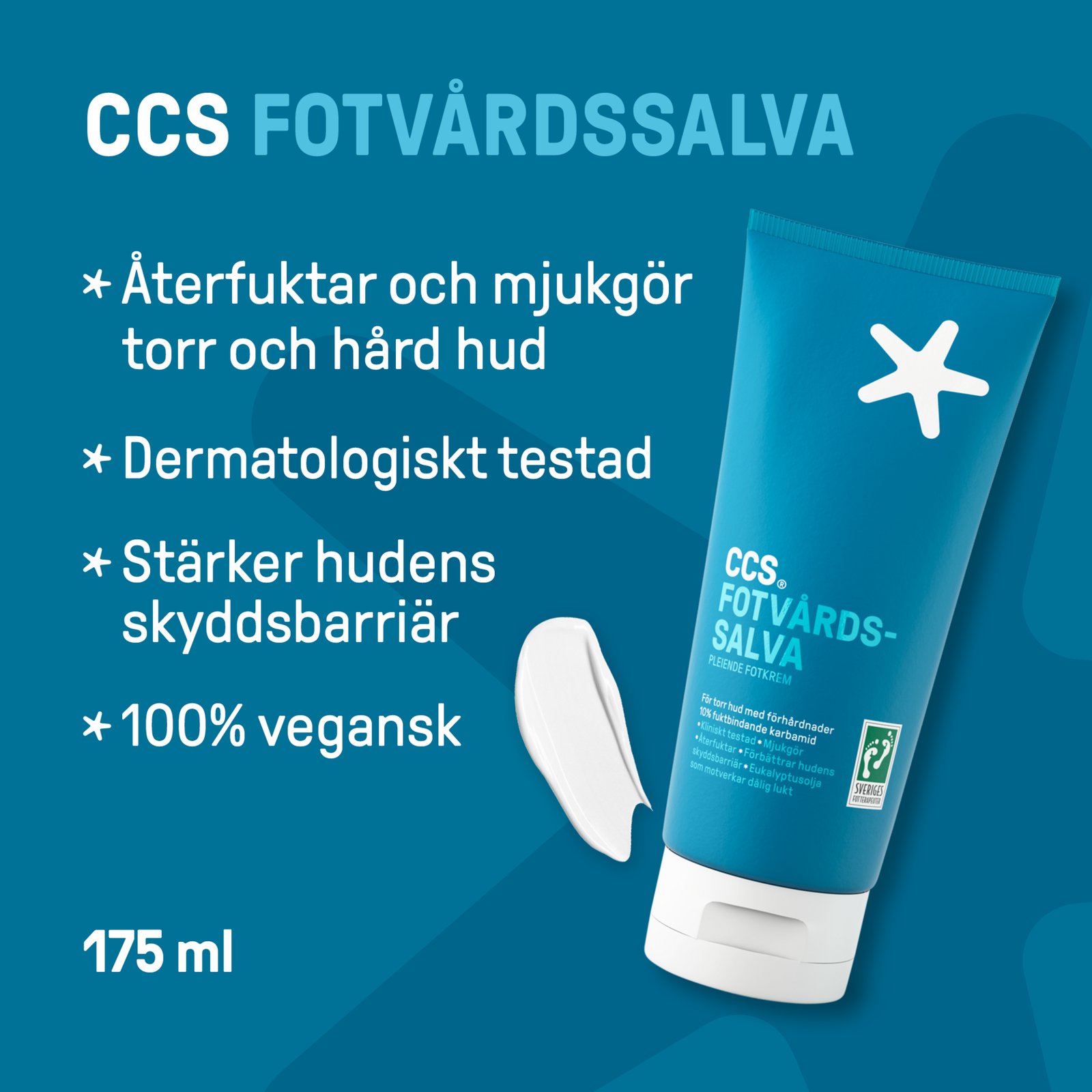 CCS Fotvårdssalva 175ml