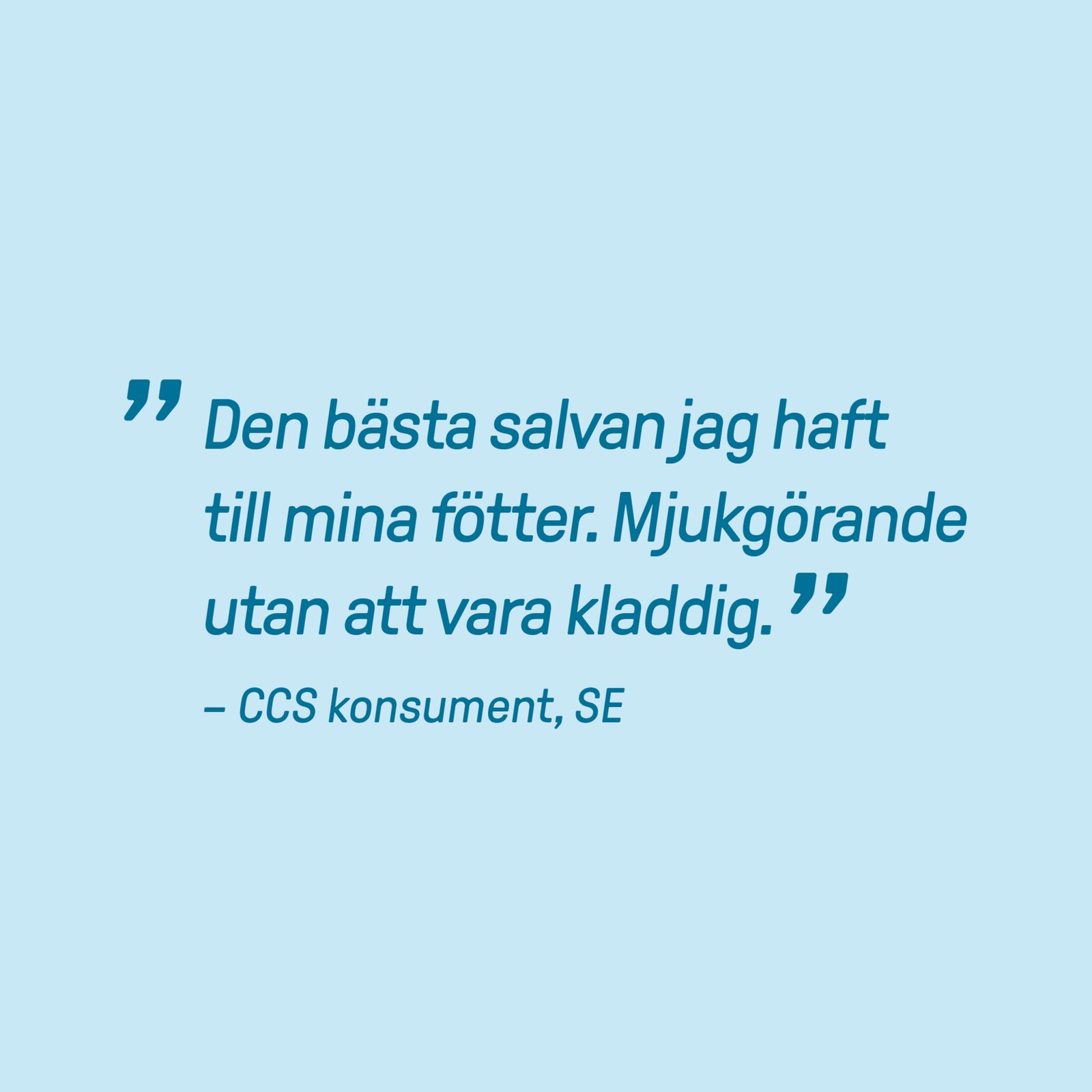 CCS Fotvårdssalva 175ml