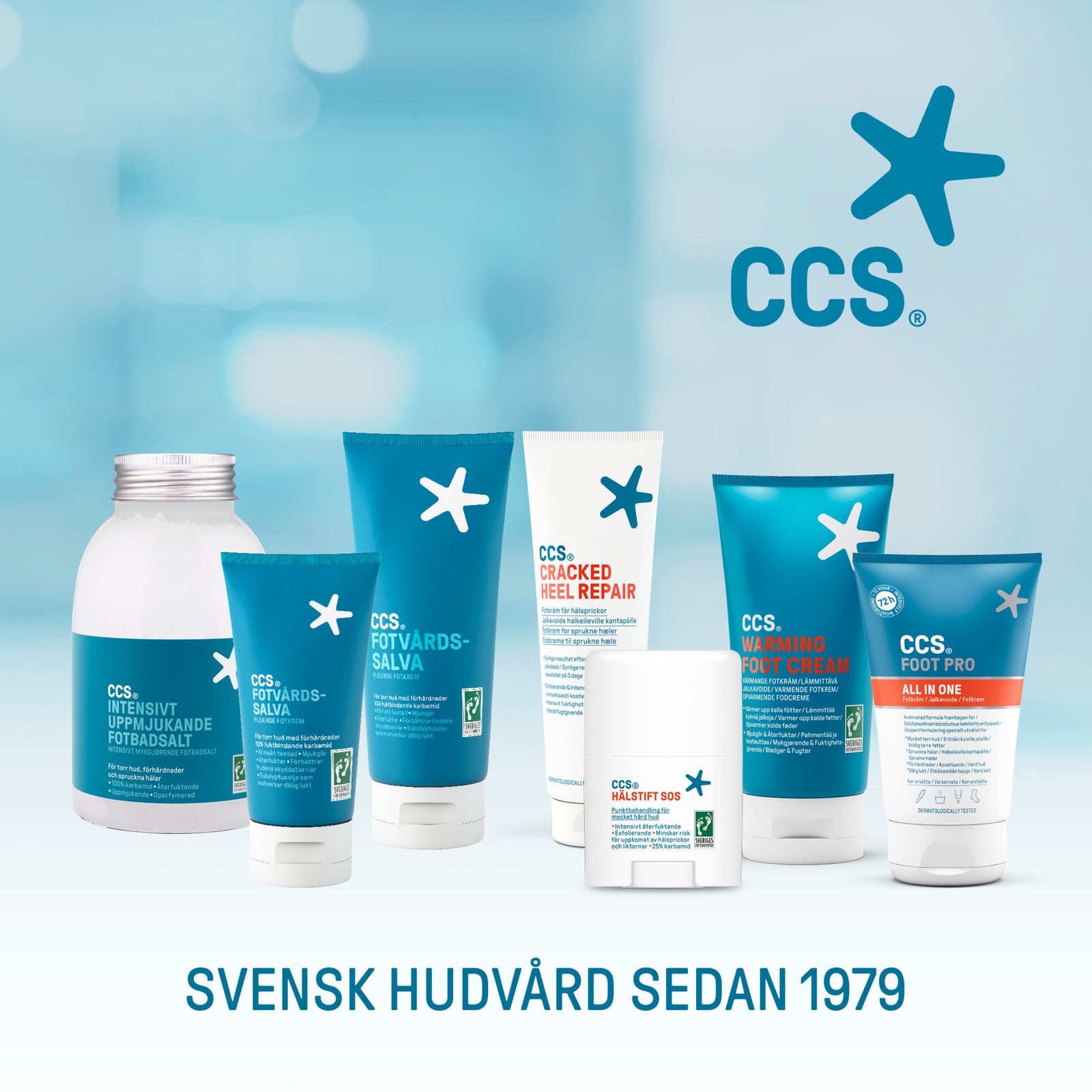 CCS Fotvårdssalva 175ml