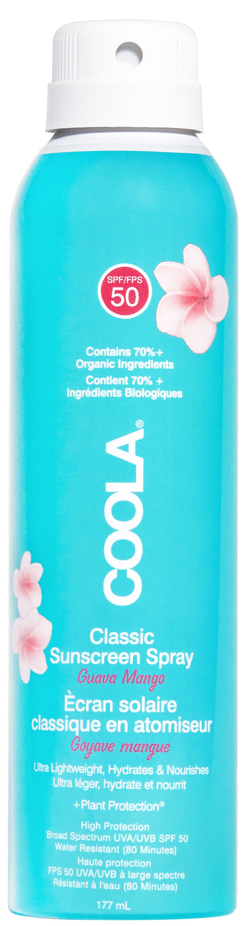 COOLA Classic Body Spray SPF 50 Guava Mango 117ml