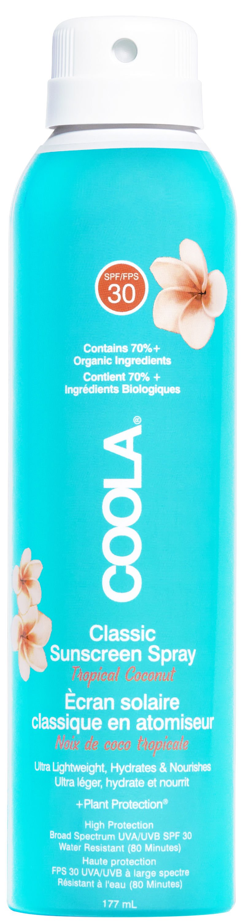 COOLA Classic Body Spray SPF 30 Tropical Coconut