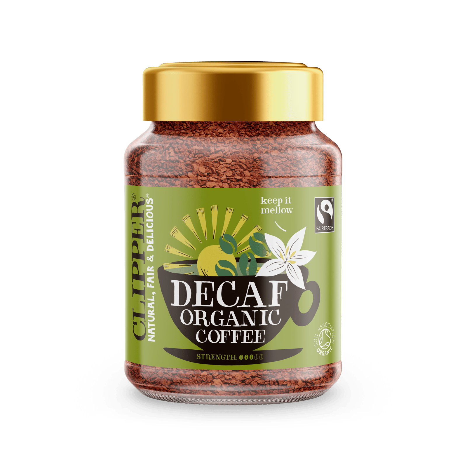 Clipper Super Special Organic Decaf Snabbkaffe 100 g