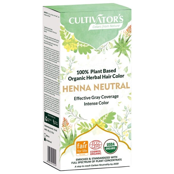 Cultivator's Original Herbal Hair Color Henna Neutral 1 st