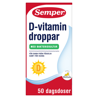 Semper D-vitamin droppar 10 ml