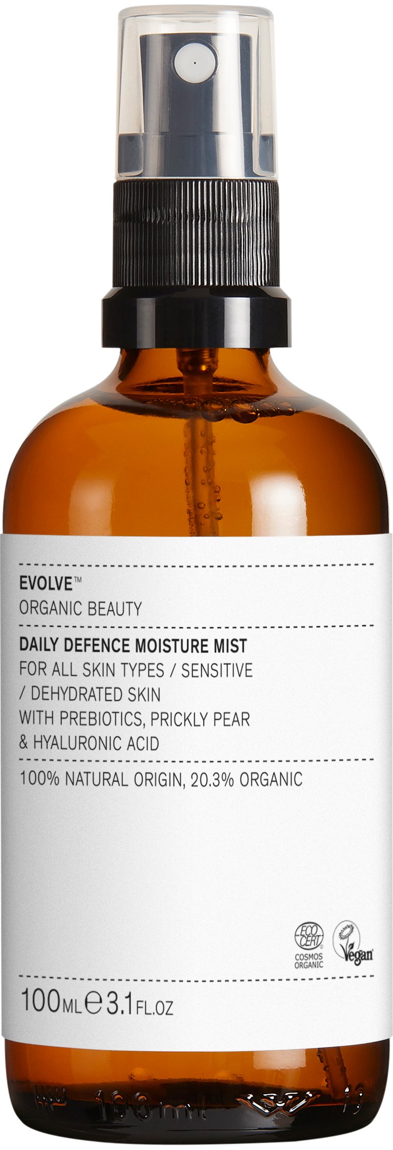 Evolve Organic Beauty Daily Defence Moisture Mist Prebiotic 100 ml