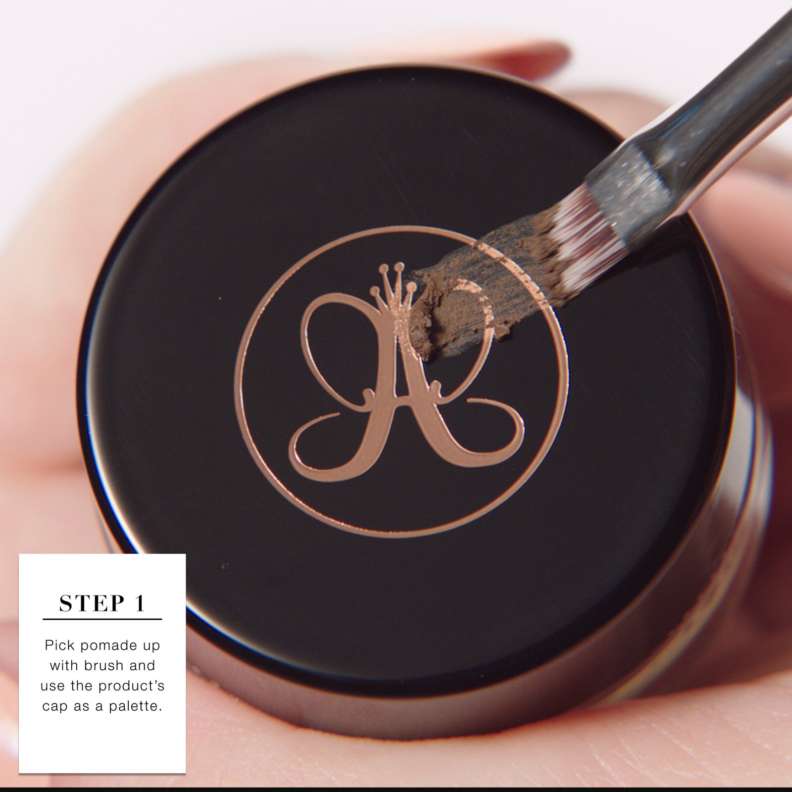 Anastasia Beverly Hills Dipbrow Pomade Ebony 1 st
