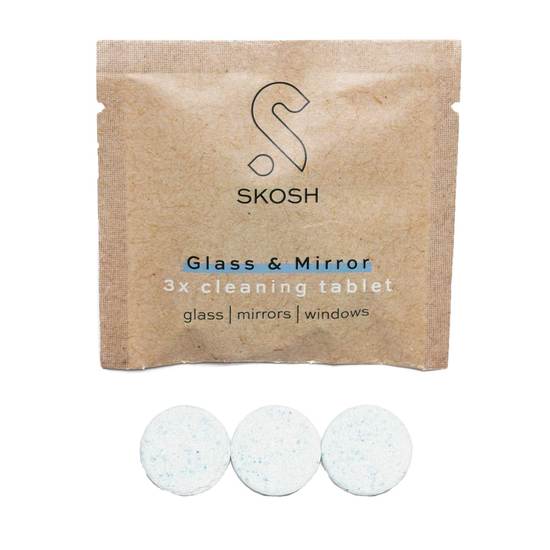 Skosh Rengöringstabletter Glas & Spegel 3-pack