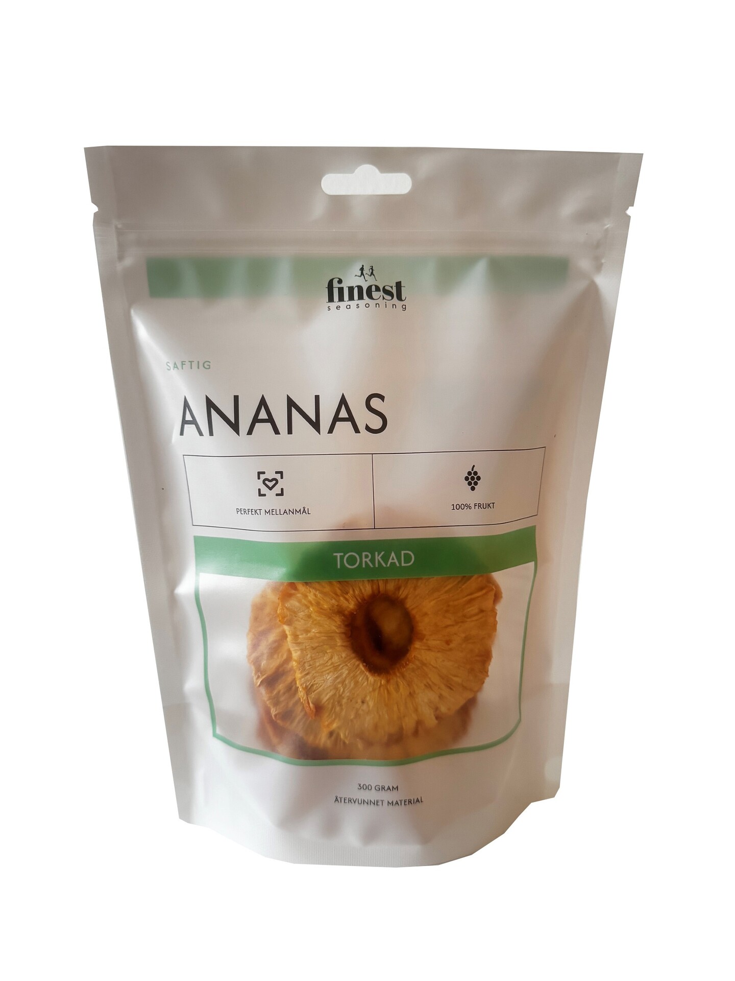 Finest Seasoning Torkad Ananas 300 g