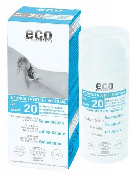 Eco Cosmetics Sollotion Neutral Spf 20 100 ml