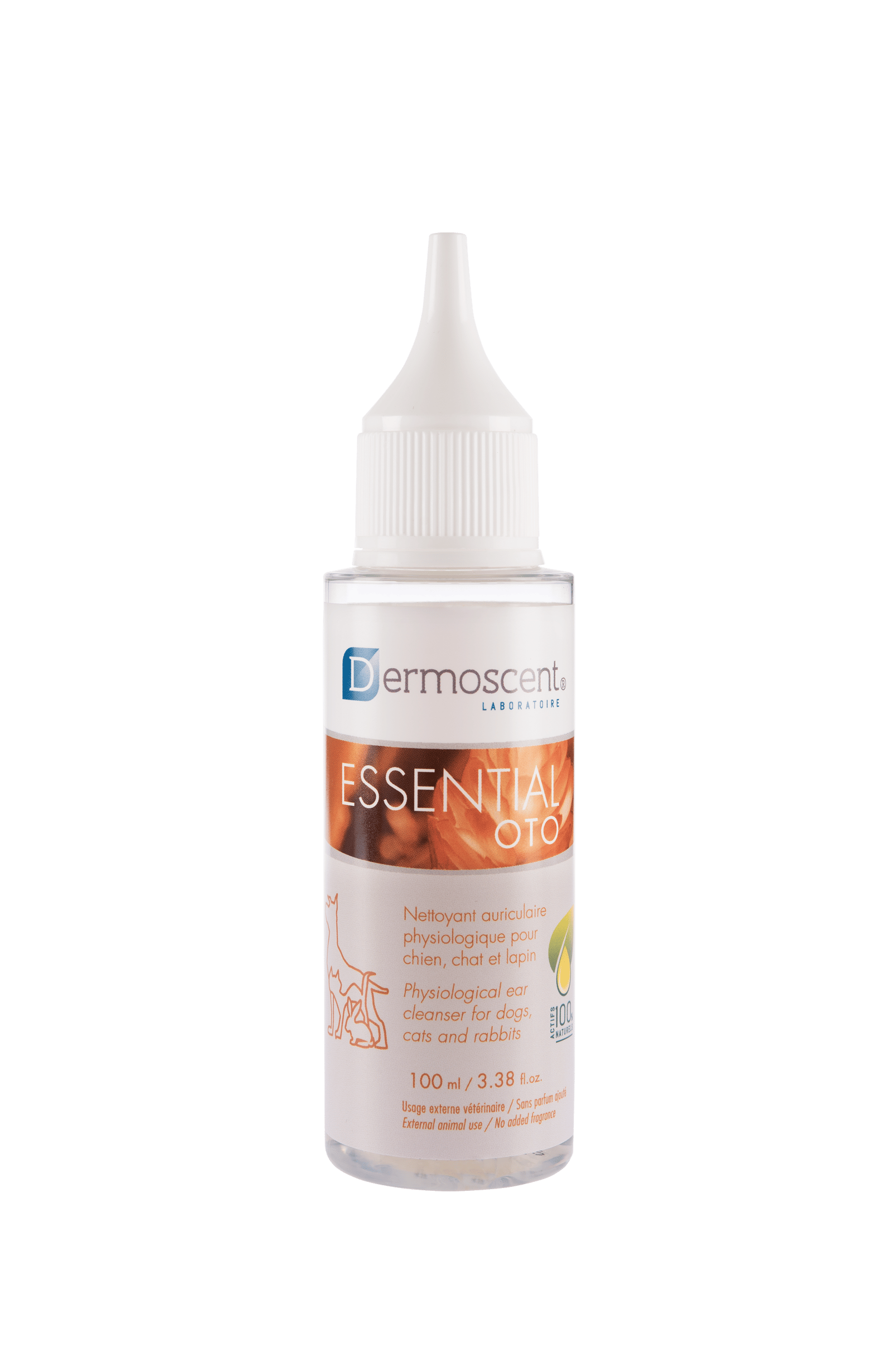 Dermoscent Essential Oto® Öronrengöring för hundar, katter & kaniner 100 ml