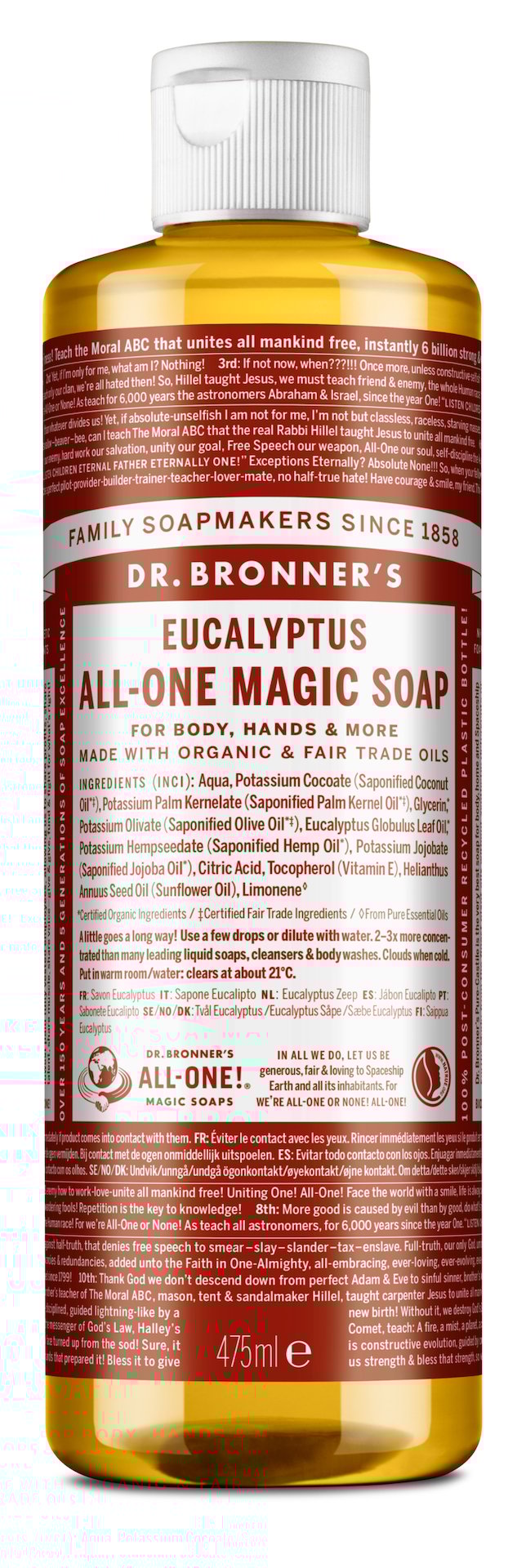 Dr. Bronner All One Eucalyptus Liquid Soap 475 ml