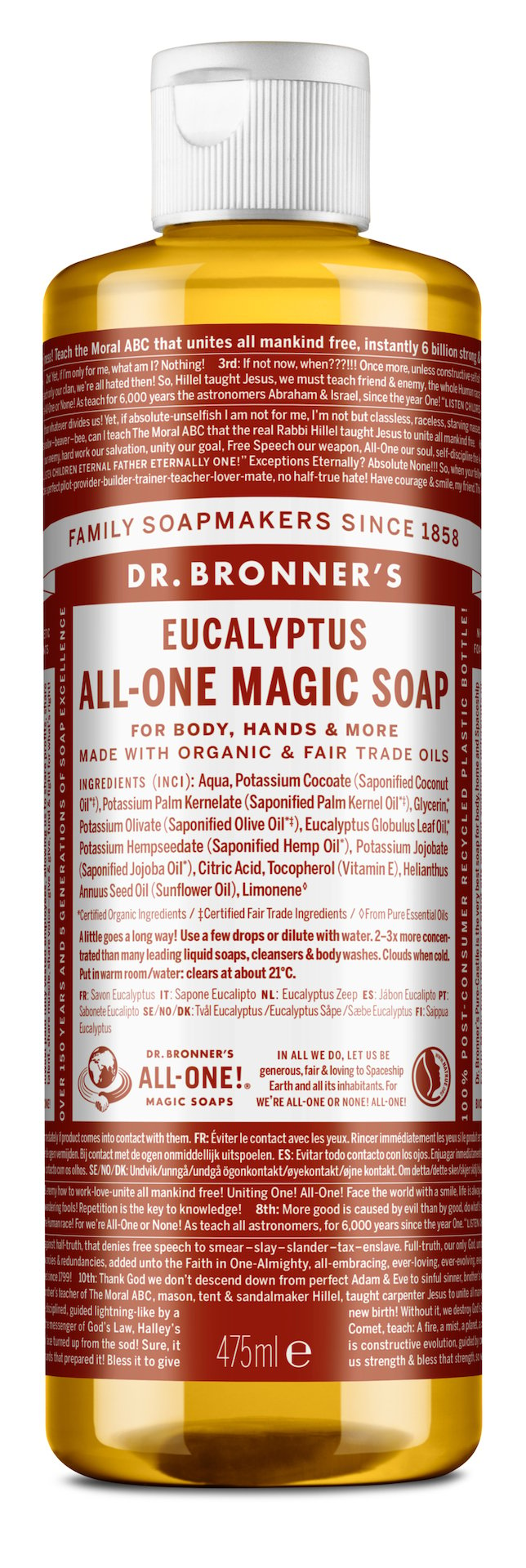 Dr. Bronner All One Eucalyptus Liquid Soap 475 ml