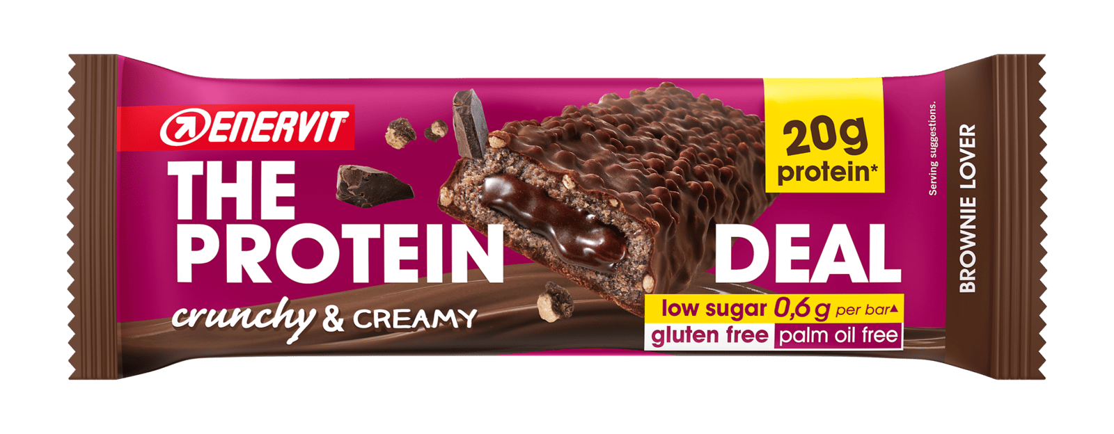 Enervit E.SPORT Protein Deal Crunchy & Creamy Brownie 55g