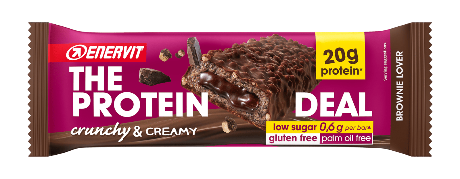 Enervit The Protein Deal Crunchy & Creamy Brownie 55g