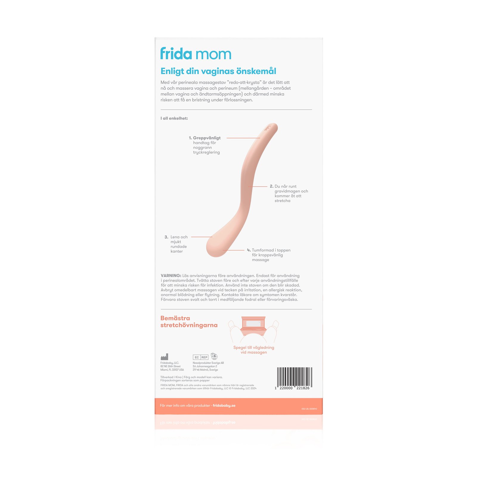 Frida Mom Redo-att-krysta Perineal Massagestav