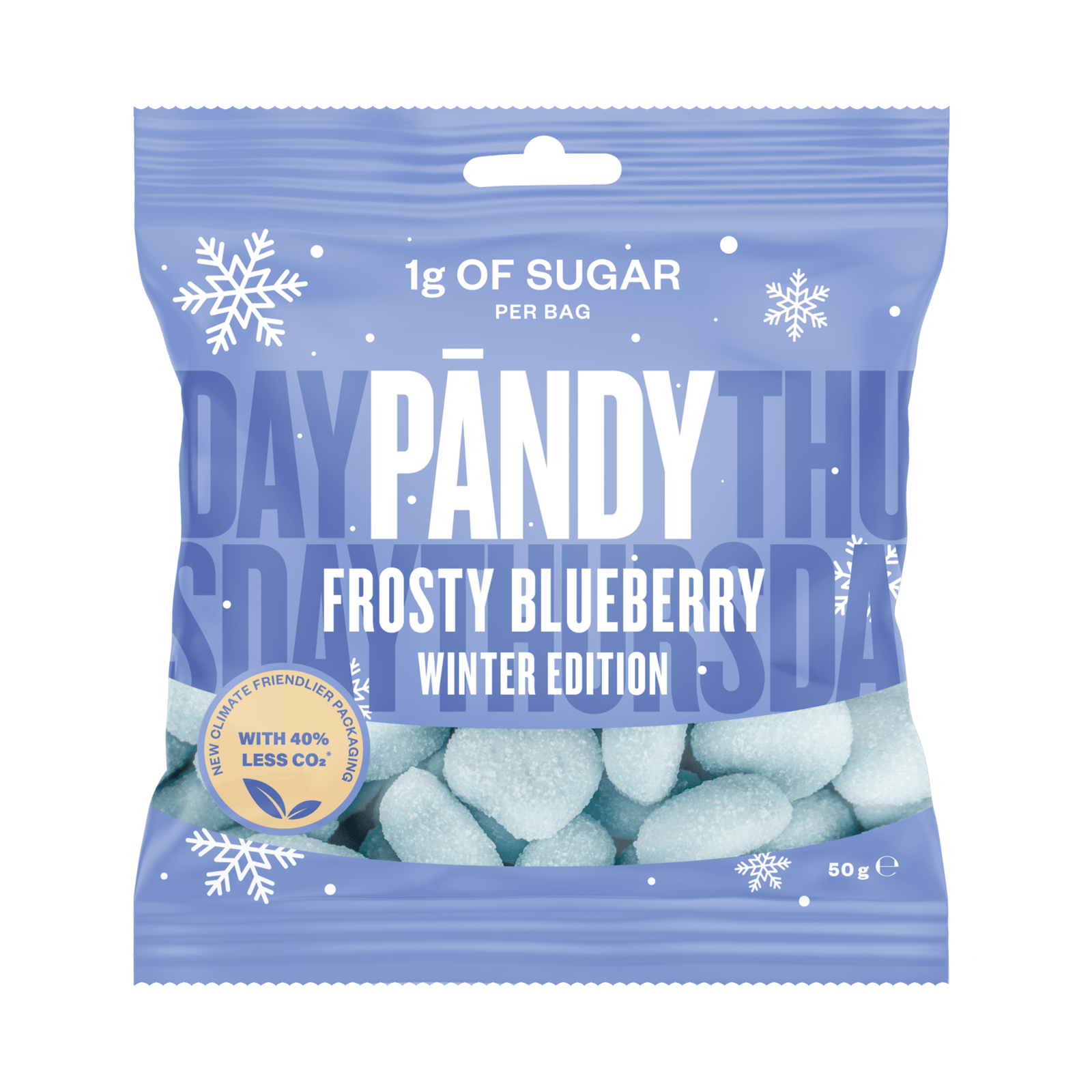 Pändy Candy Frosty Blueberry Winter Edition 50g
