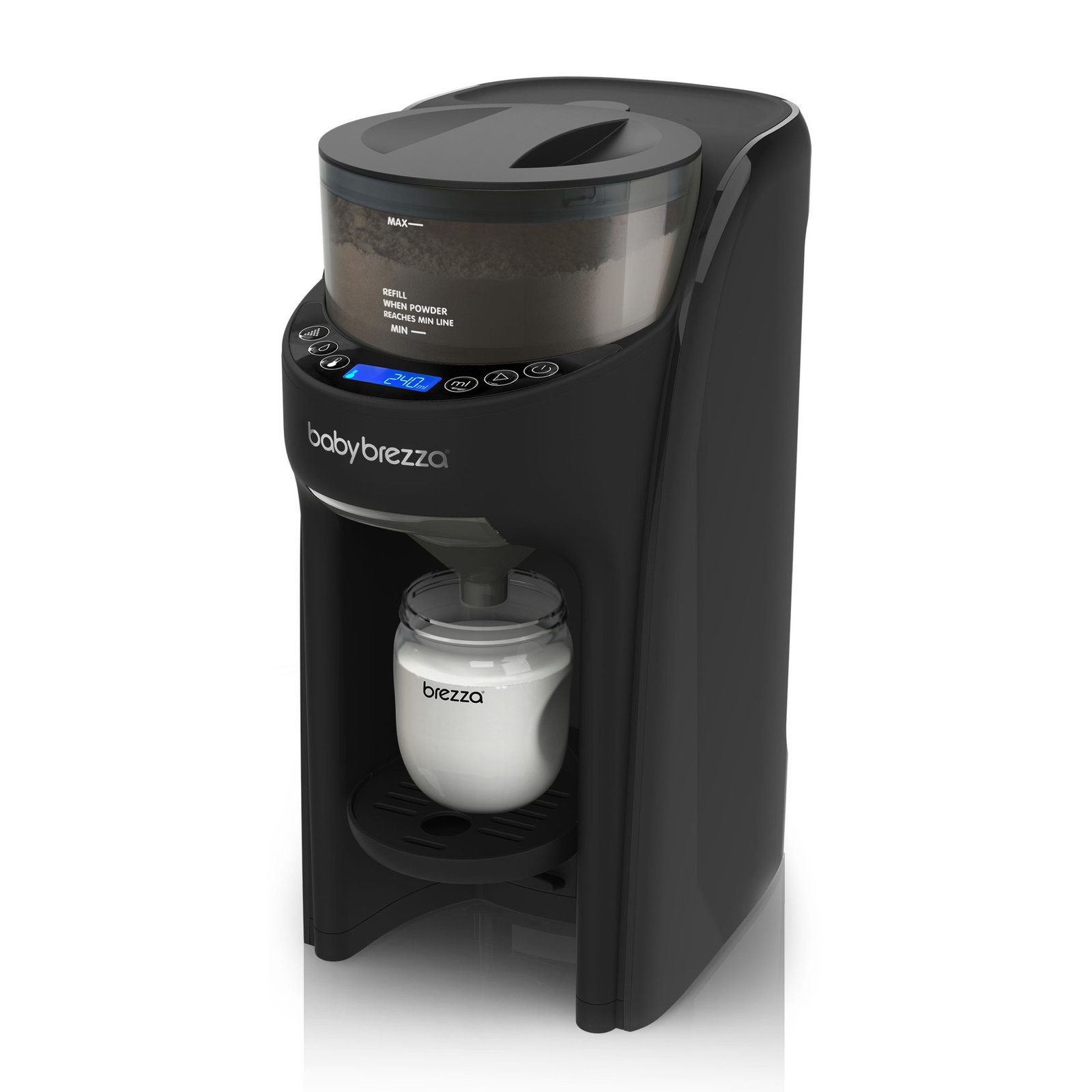 Baby Brezza Formula Pro Advanced Välling & Ersättningsmaskin Svart