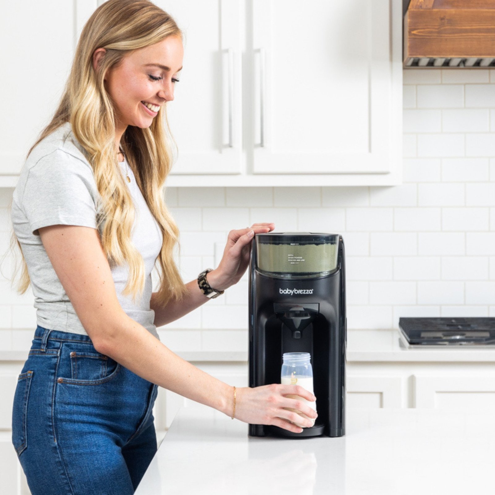 Baby Brezza Formula Pro Advanced Välling & Ersättningsmaskin Svart