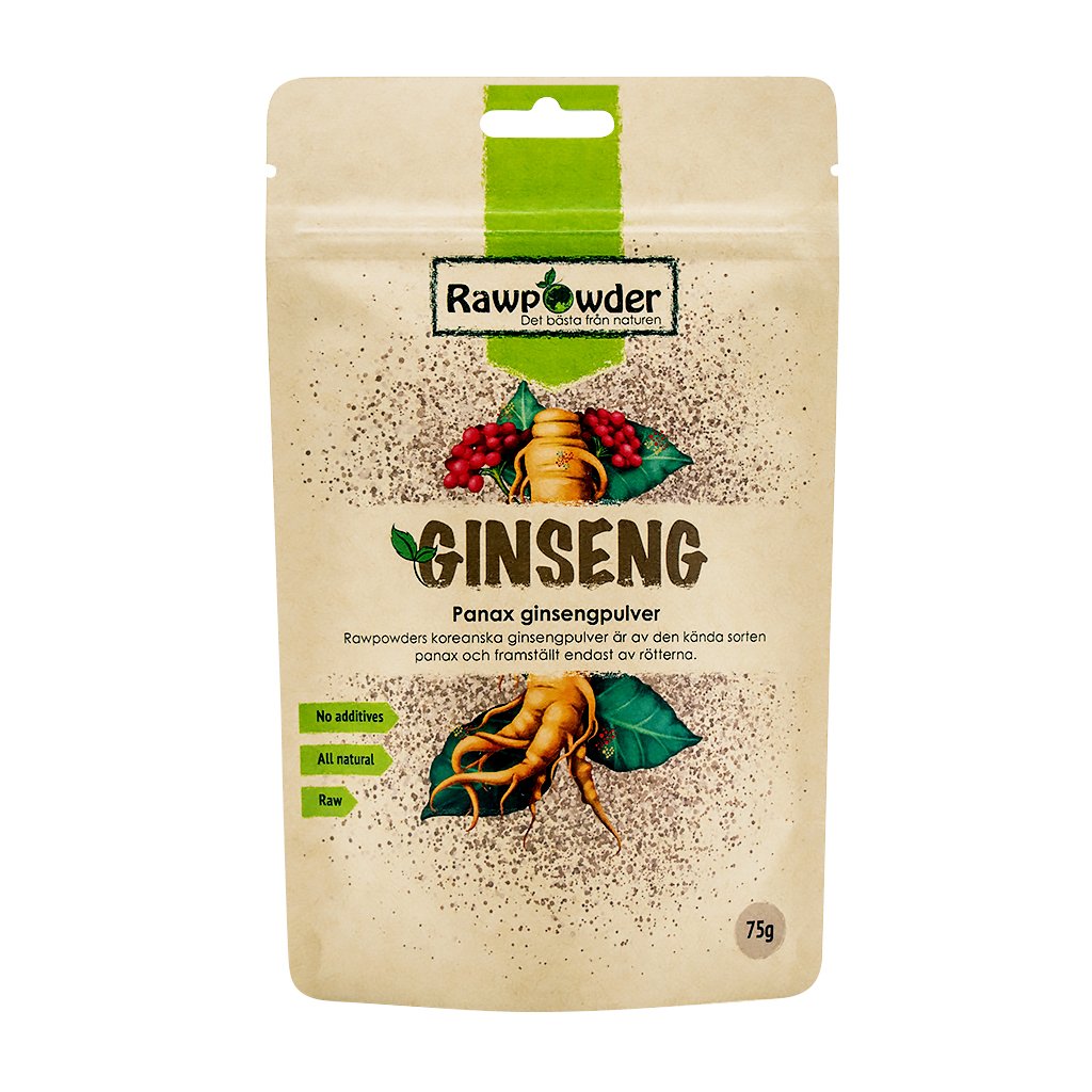 Rawpowder Ginseng Panax 75 g