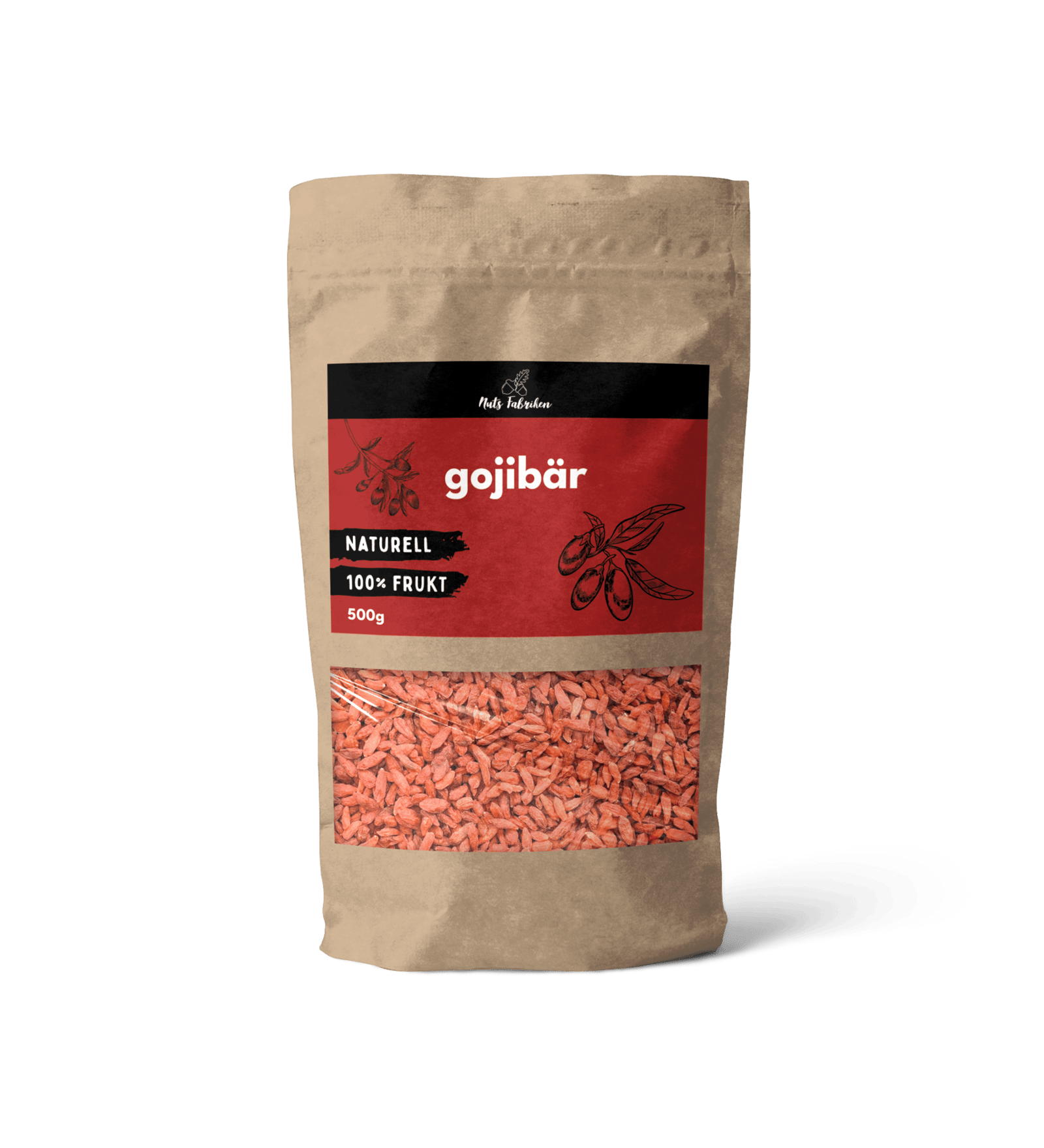 Nuts Fabriken Gojibär 500 g