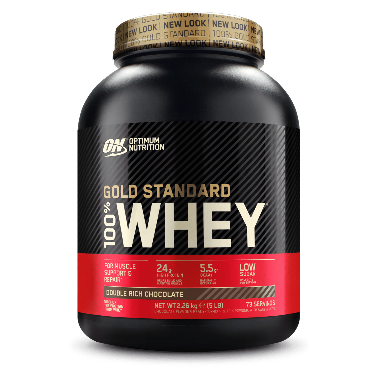 Optimum Nutrition 100% Whey Goldstandard Double Rich Chocolate 2260g