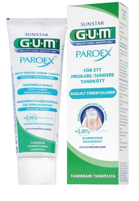 GUM Paroex Tandkräm 0,06 %, 75 ml