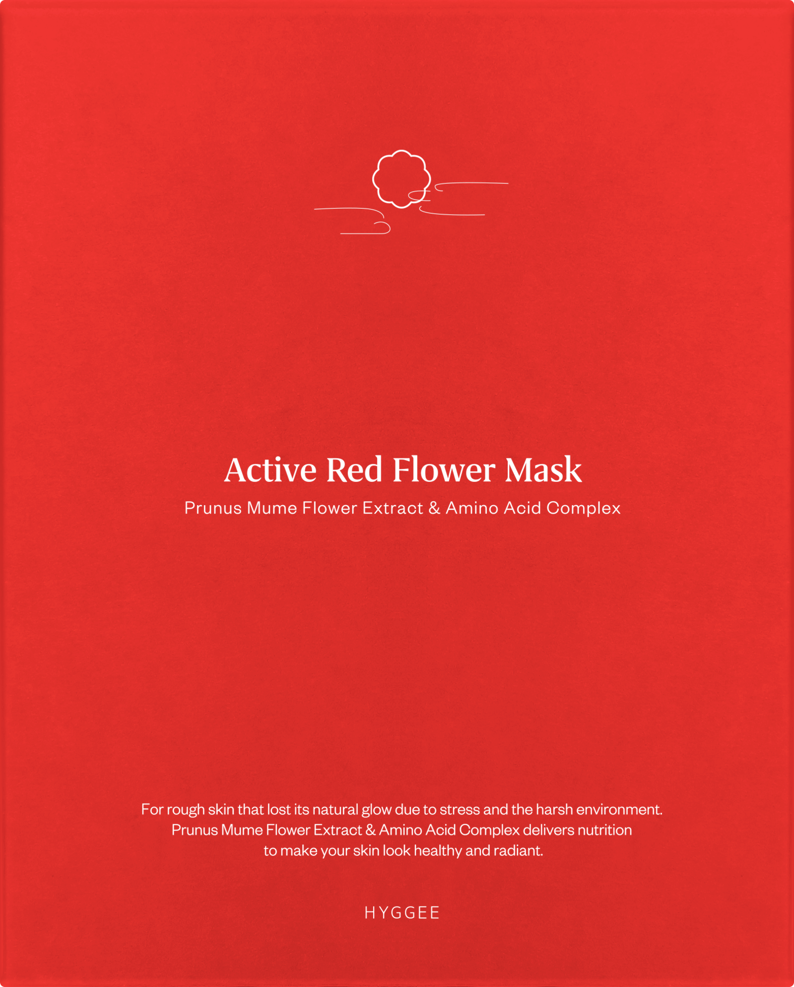 Hyggee Red Flower Active Mask 35ml
