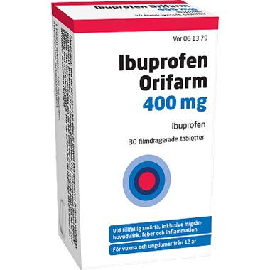 Orifarm Ibuprofen 400 mg 30 tabletter