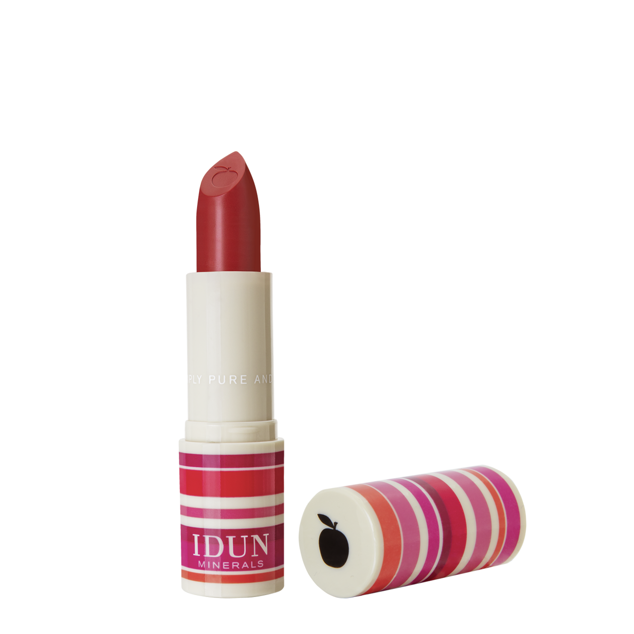 IDUN Minerals Matte Lipstick Körsbär Rose Pink 4 g