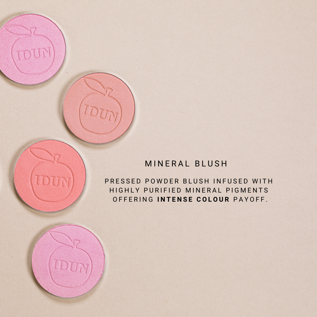 IDUN Minerals Mineral Blush Havtorn Brown Pink 6 g