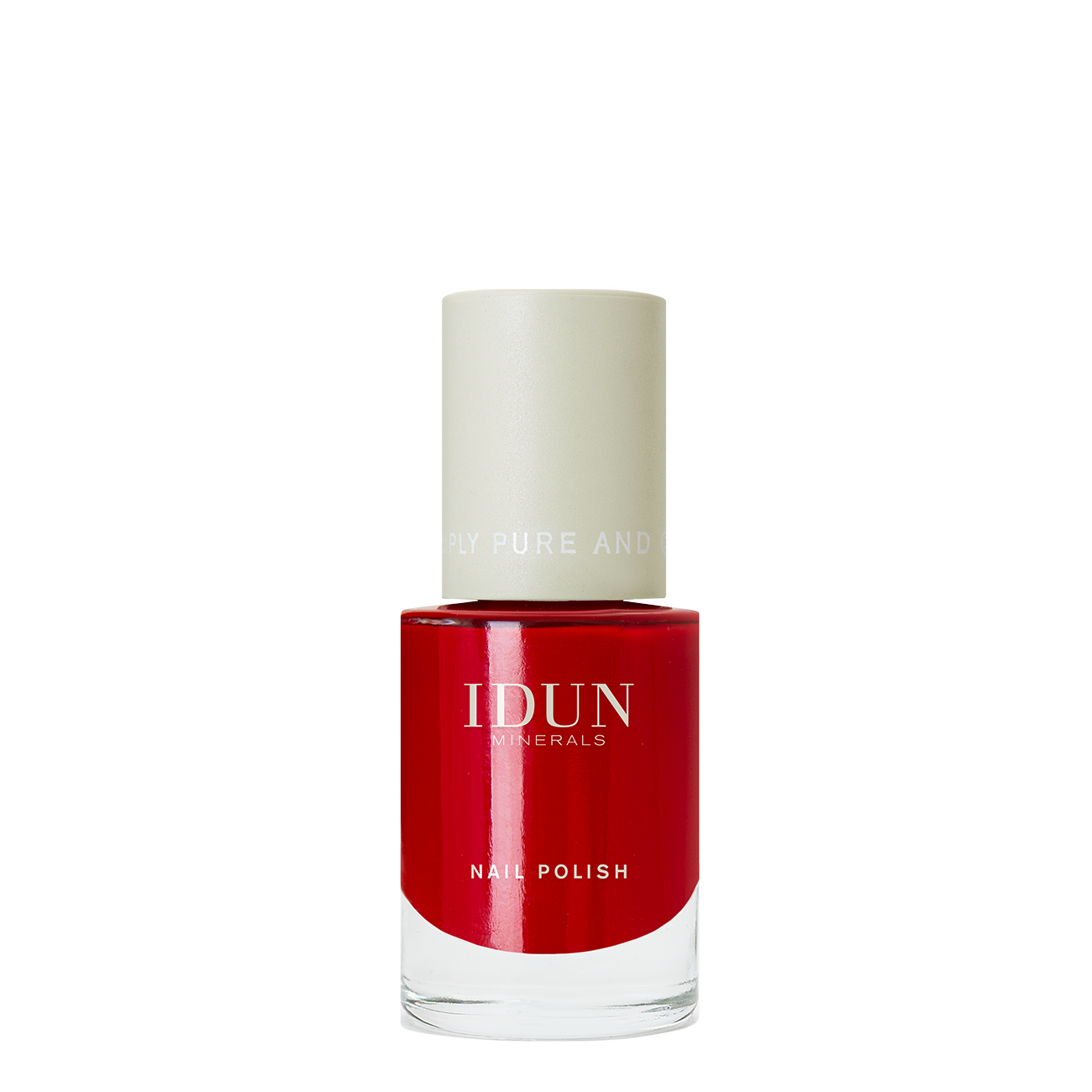 IDUN Minerals Nail Polish Rubin Red 11 ml