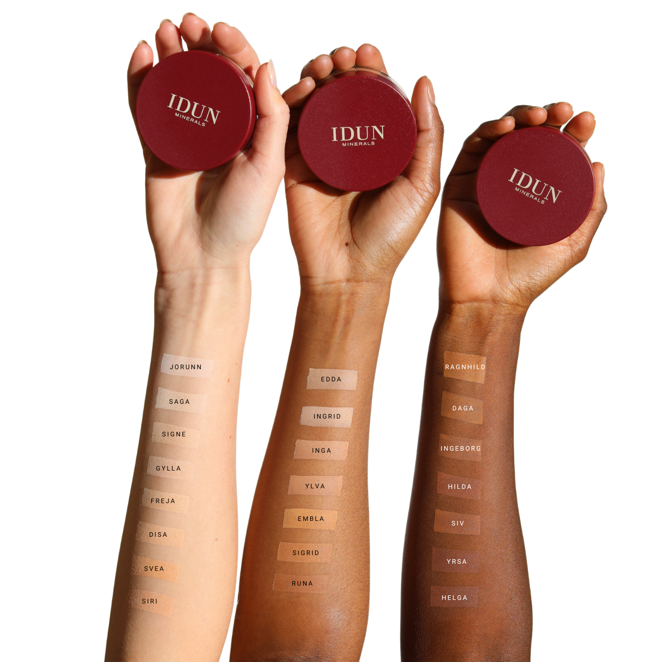 IDUN Minerals Mineral Powder Foundation Siri Neutral Medium 7 g