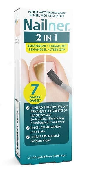 Nailner 2 in 1 Nagelsvampsbehandling Pensel 5 ml