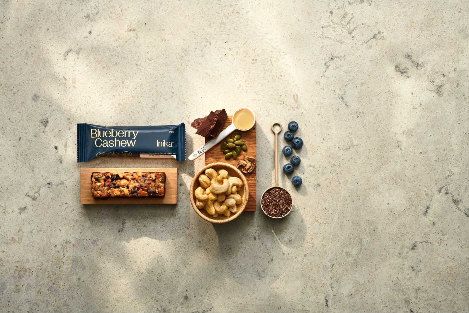 Inika Superfoods Blueberry Cashew Bar 12-pack