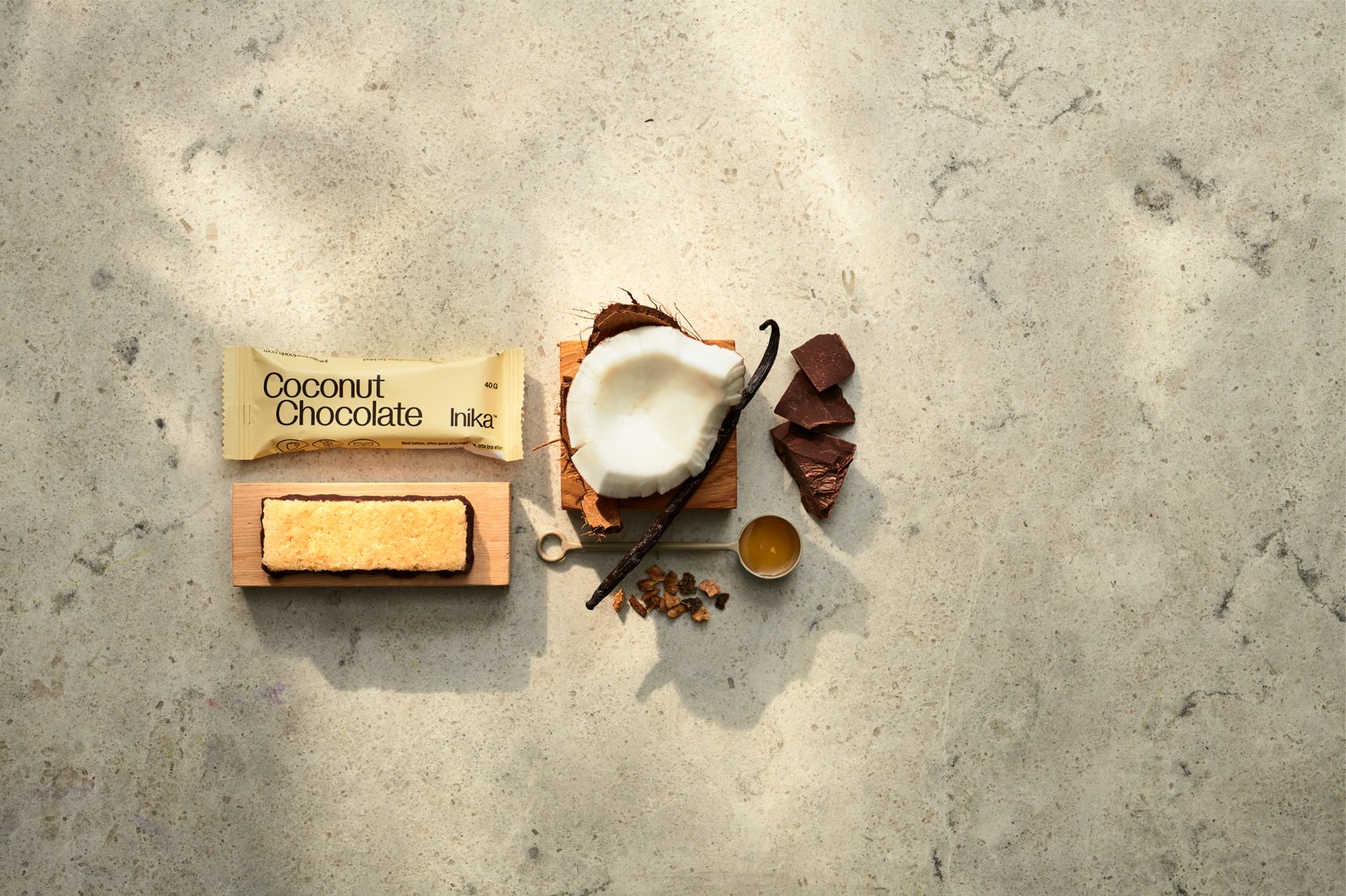 Inika Superfoods Coconut Chocolate Bar 40g