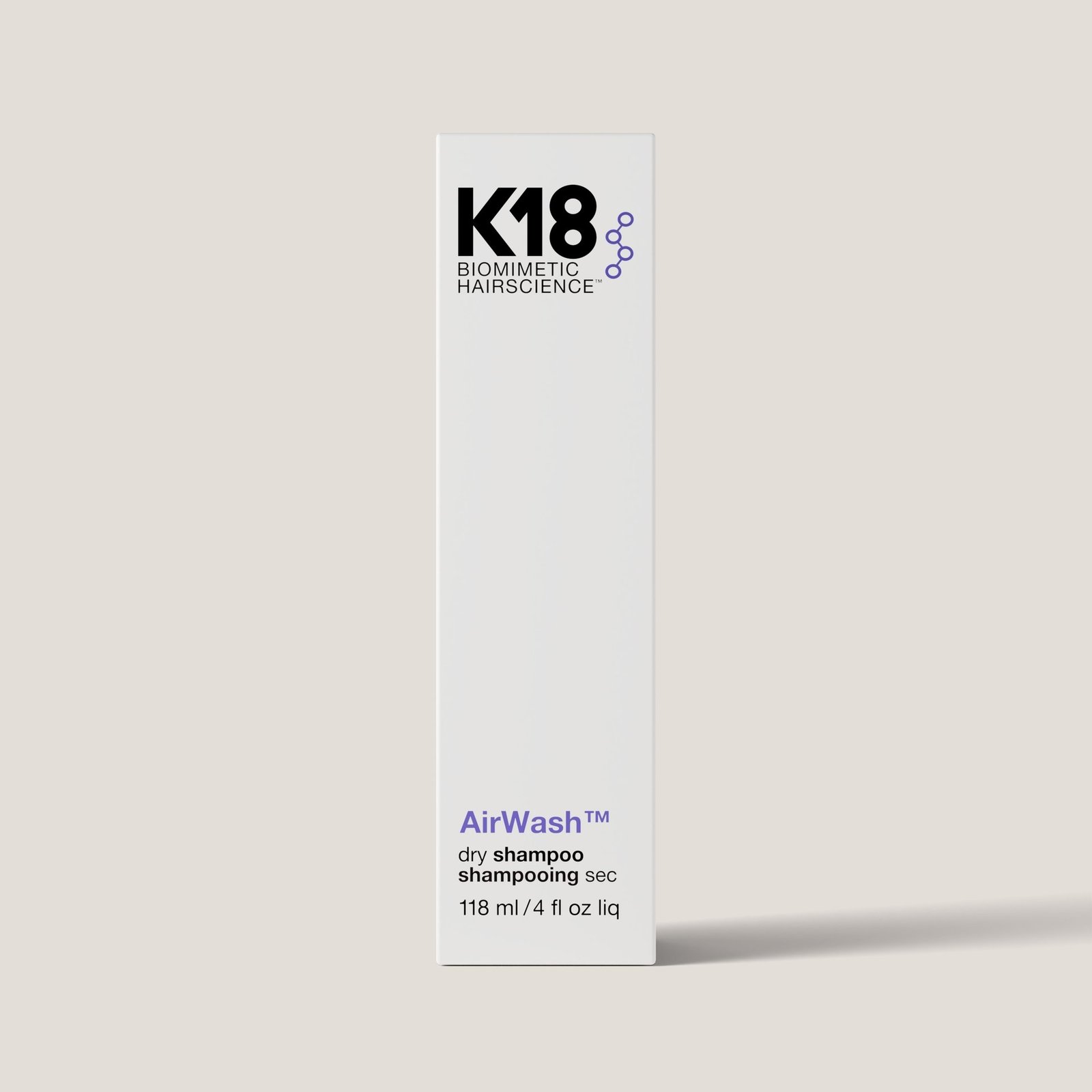 K18 AirWash Dry Shampoo 118 ml