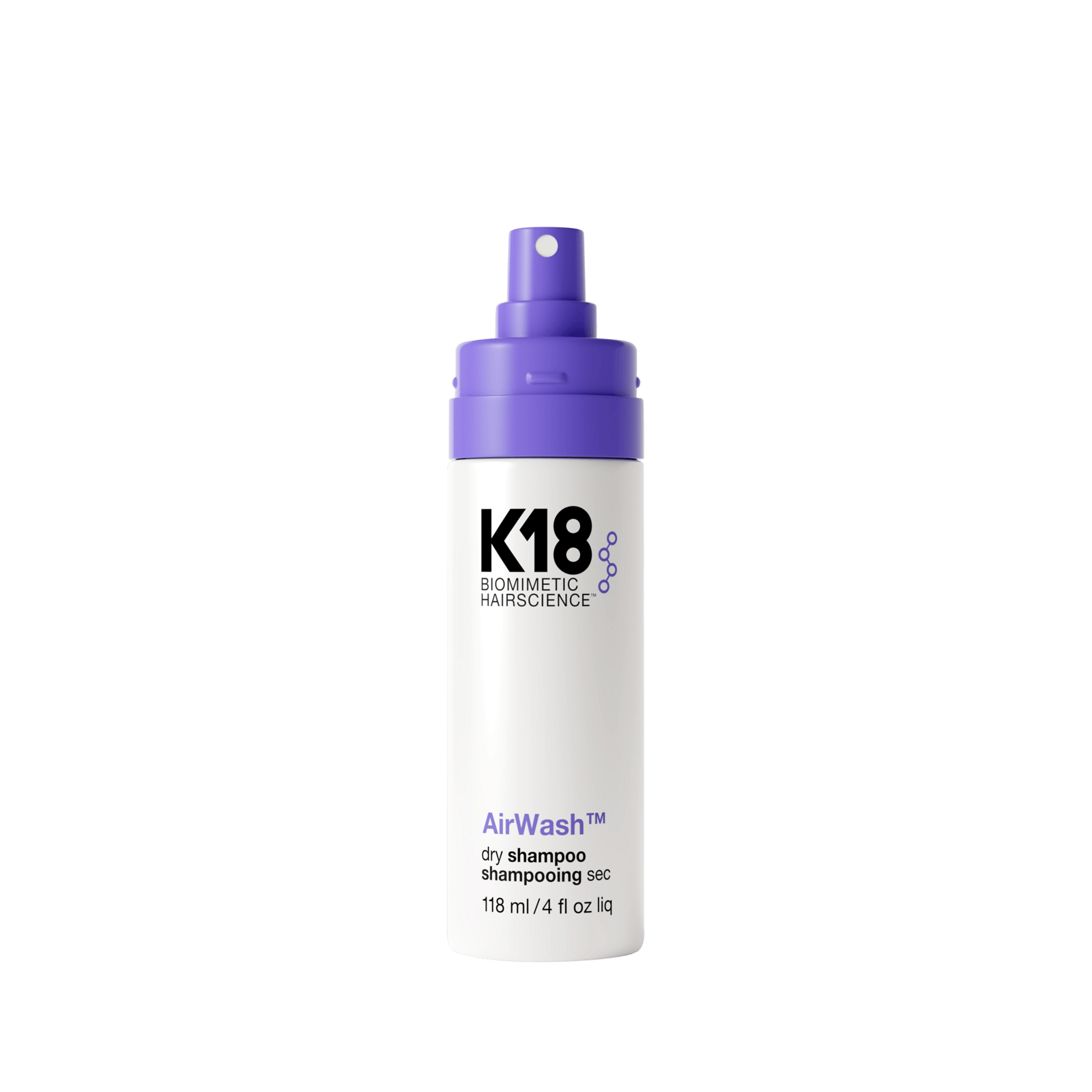 K18 AirWash Dry Shampoo 118 ml