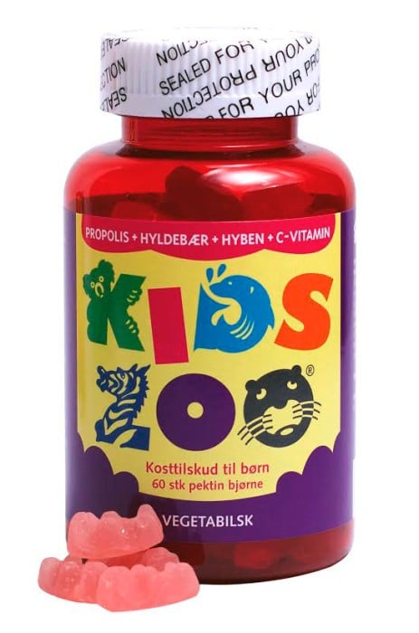 KidsZoo Propolis + C-vitamin 60 tuggtabletter