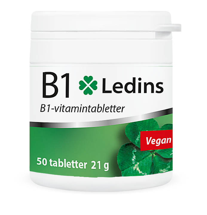 Ledins Vitamin B1 100 mg 50 tabletter