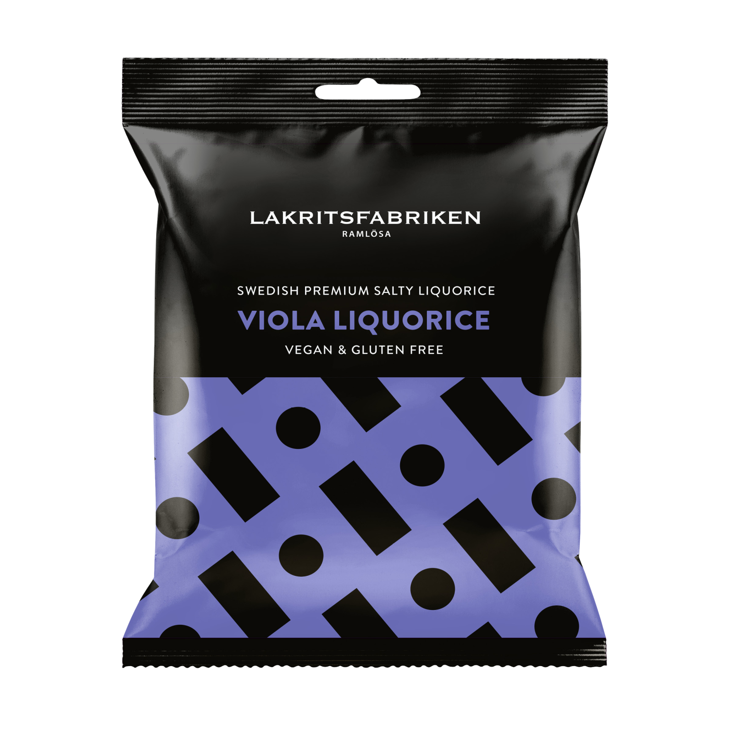 Lakritsfabriken Premium White Salty Viola Liquorice 100 g