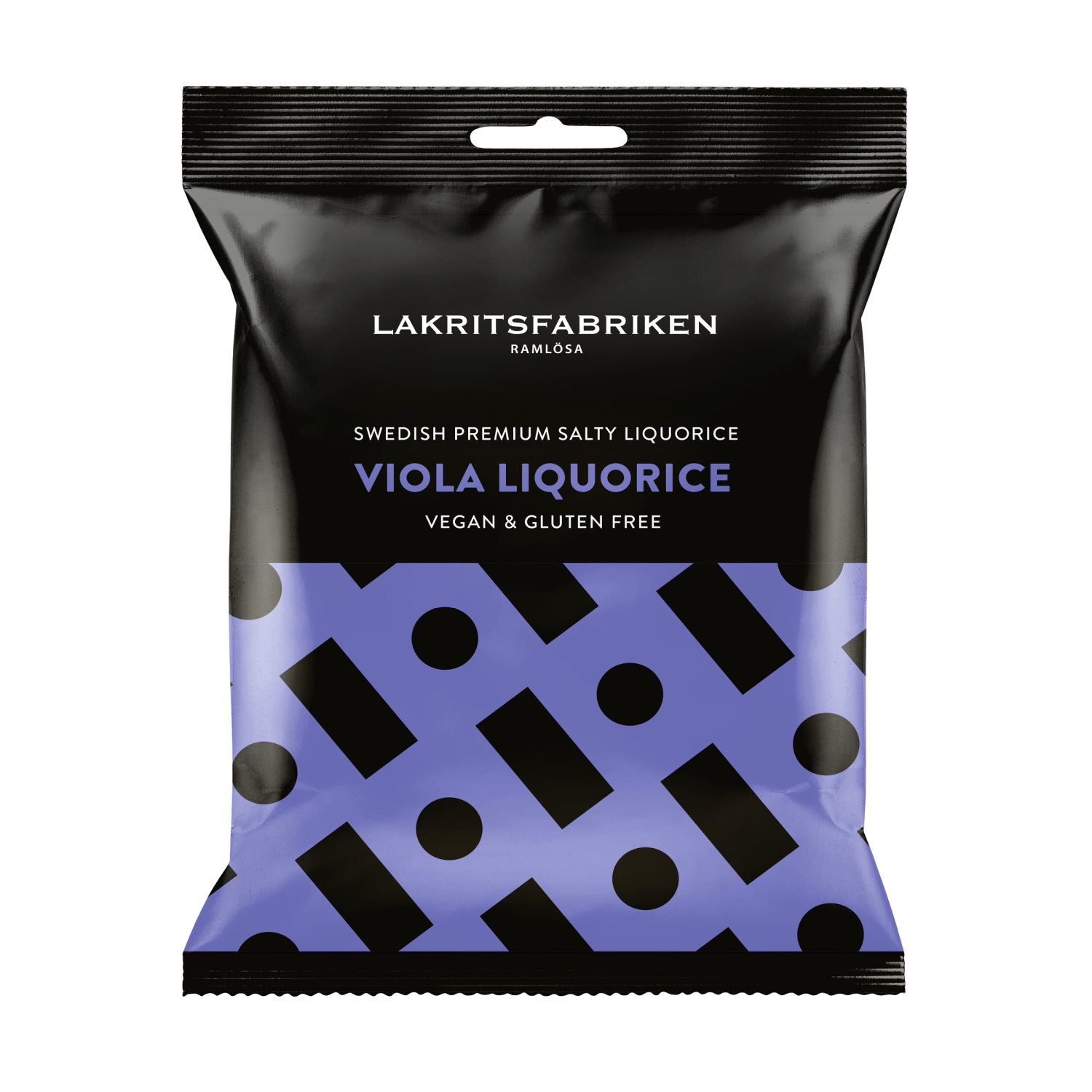 Lakritsfabriken Premium White Salty Viola Liquorice 100 g