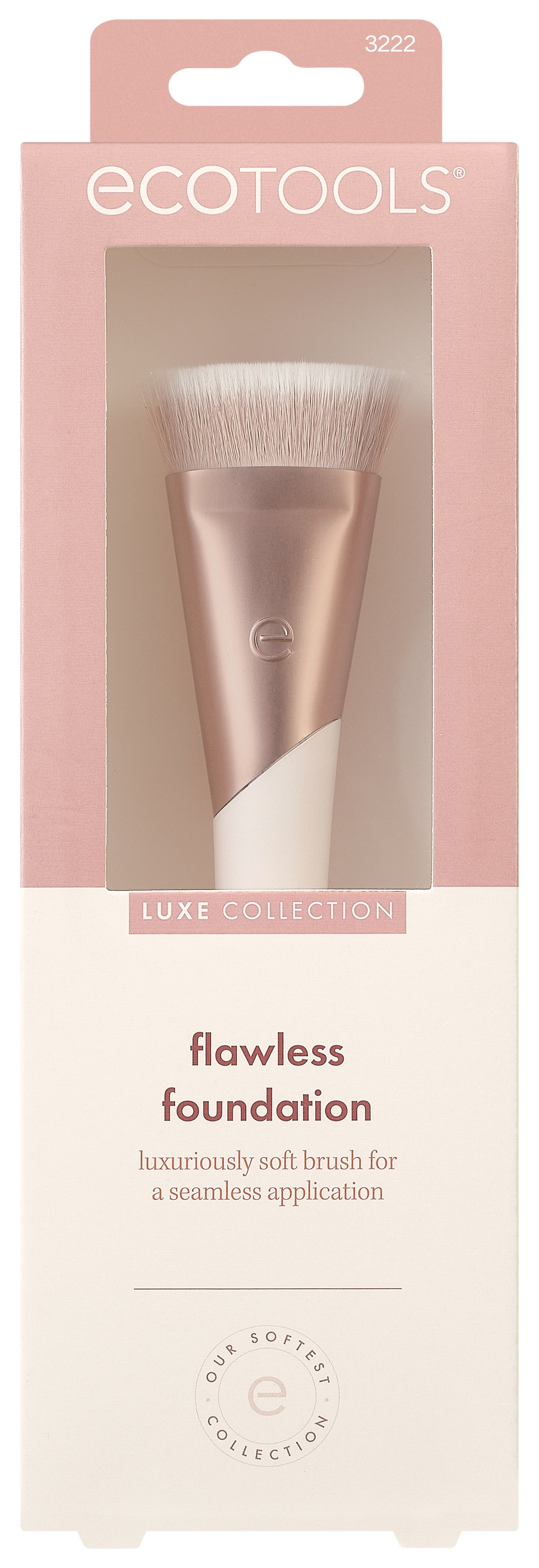 EcoTools Luxe Flawless Foundation Makeup Brush 1 st
