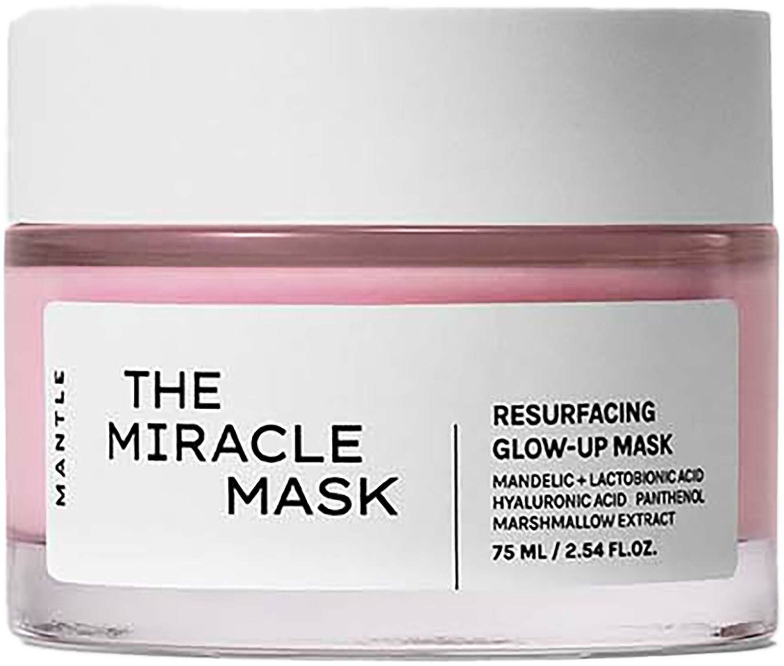 MANTLE The Miracle Mask Resurfacing glow-up mask 75ml
