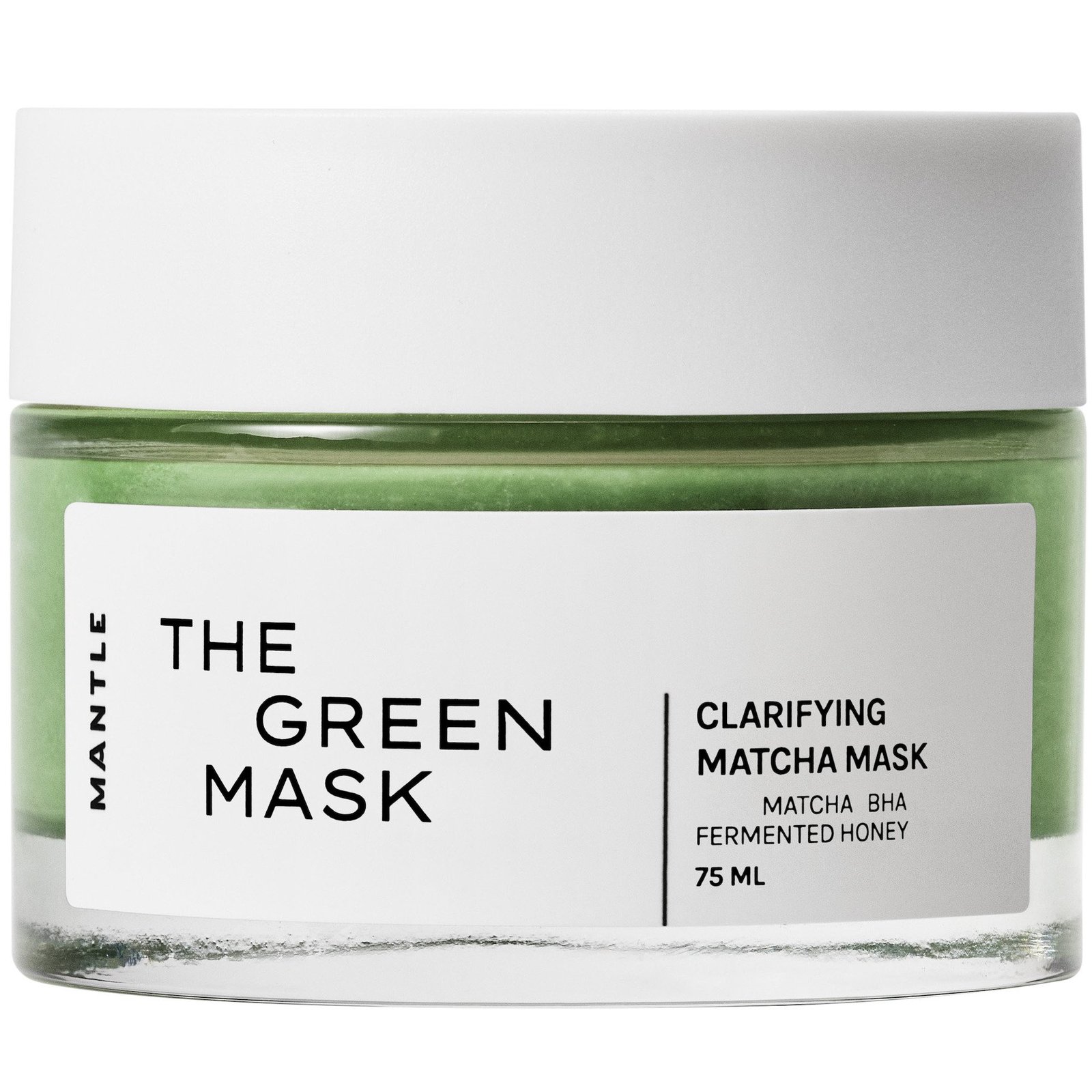 MANTLE The Green Mask – Clarifying + non-drying matcha mask 75ml