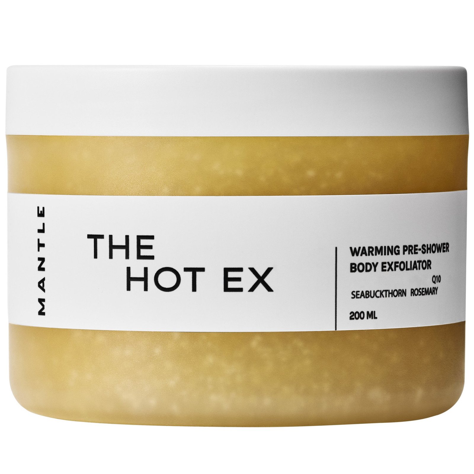 MANTLE The Hot Ex – Warming pre-shower body exfoliator 200 ml