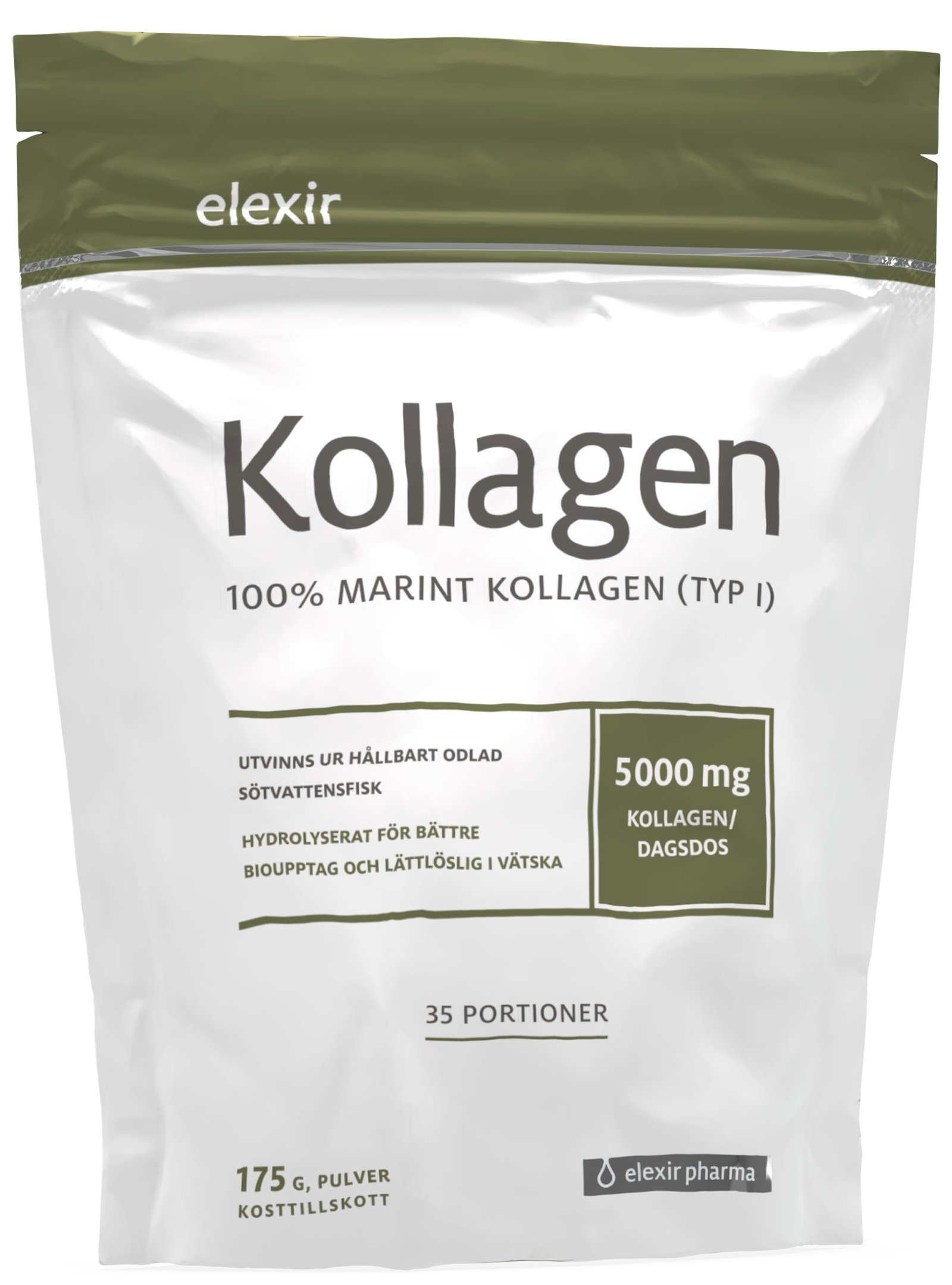 Elexir Kollagen Pulver 175g